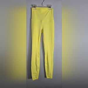Lululemon Athletica Yellow Leggings